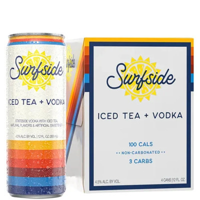Surf Side Ice Tea & Lemonade Vodka 4-Packs